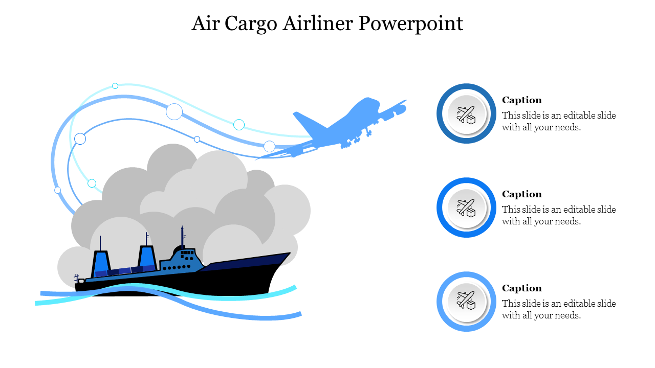 Air Cargo Airliner Powerpoint